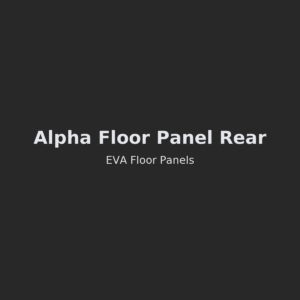 Alpha Floor Panel Rear