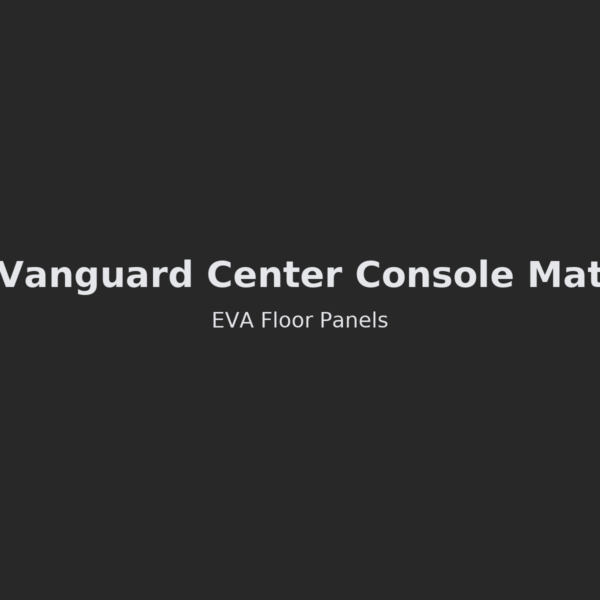 Vanguard Center Console Mat