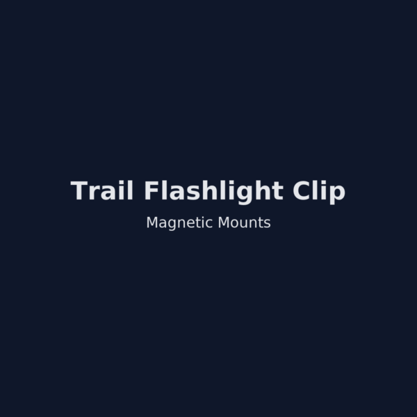 Trail Flashlight Clip