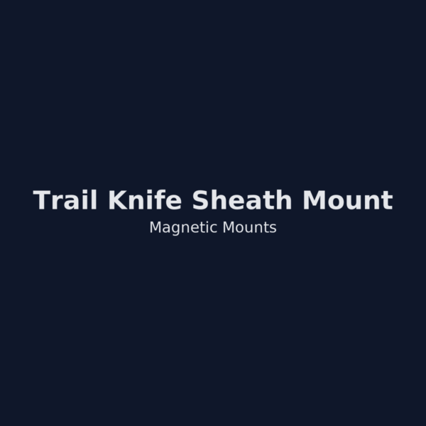 Trail Knife Sheath Mount