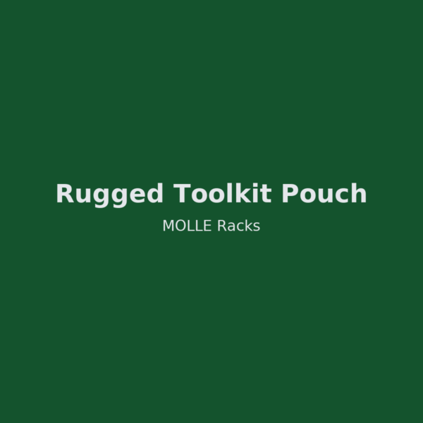 Rugged Toolkit Pouch