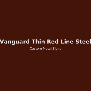 Vanguard Thin Red Line Steel